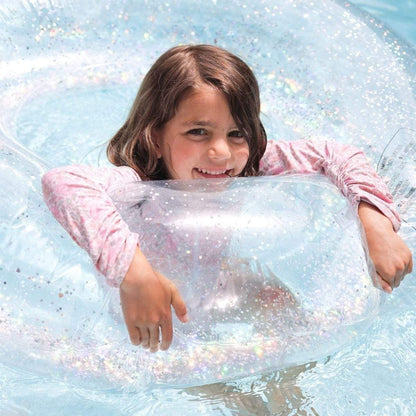 Inflatable Pool Ring - Glitter - Laguna Lifestyle