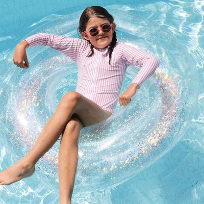 Inflatable Pool Ring - Glitter - Laguna Lifestyle