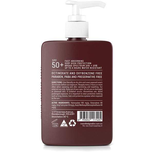 Coconut Sunscreen Lotion SPF 50+ 400ml - Laguna Lifestyle