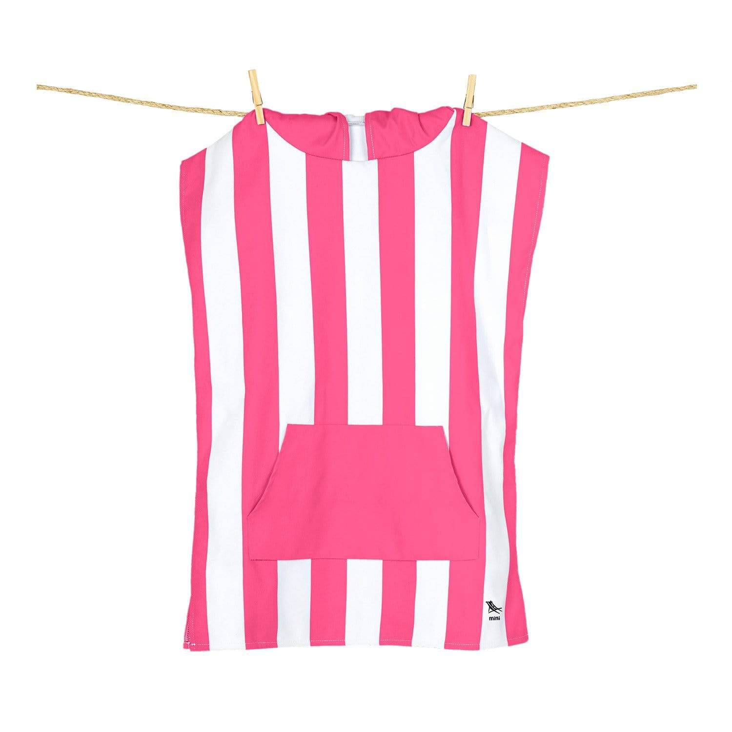 Kids Poncho Hooded Towel Mini Cabana Collection - Phi Phi Pink - Laguna Lifestyle