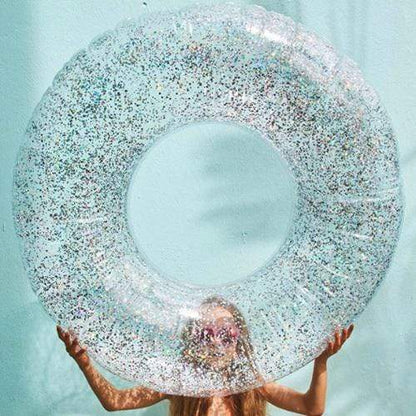Inflatable Pool Ring - Glitter - Laguna Lifestyle