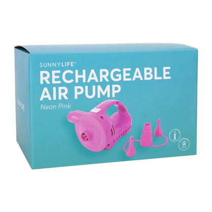 Rechargable Air Pump - Neon Pink - Laguna Lifestyle