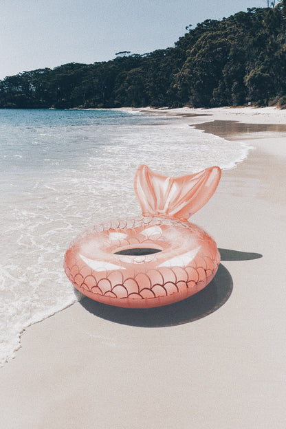 Luxe Pool Ring Mermaid - Rose Gold - Laguna Lifestyle