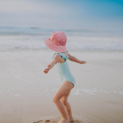 Kids Swim Bucket Hat - Spot Print - Hat