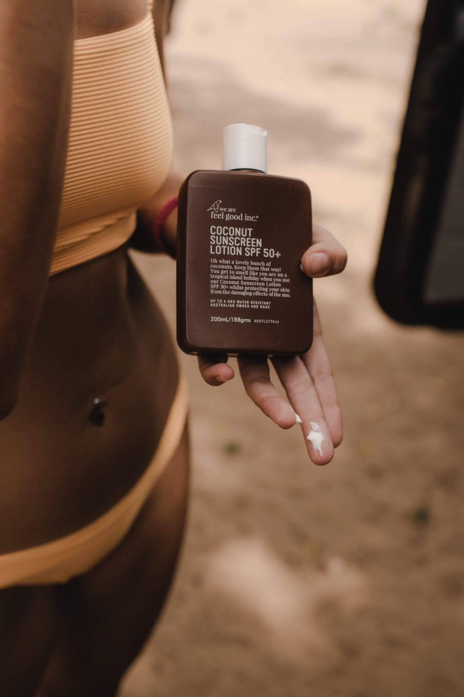Coconut Sunscreen Lotion SPF 50+ 200ml - Laguna Lifestyle