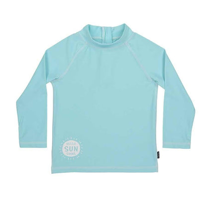 Kids Rash Vest UPF50+ - Aqua - Laguna Lifestyle