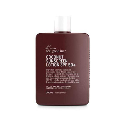 Coconut Sunscreen Lotion SPF 50+ 200ml - Laguna Lifestyle