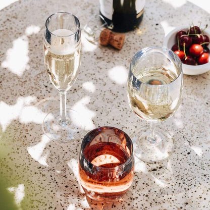 Champagne Flute 4 piece Set - Shatterproof - Champagne Glass