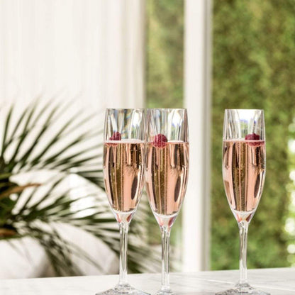 Champagne Flute 4 piece Set - Shatterproof - Champagne Glass