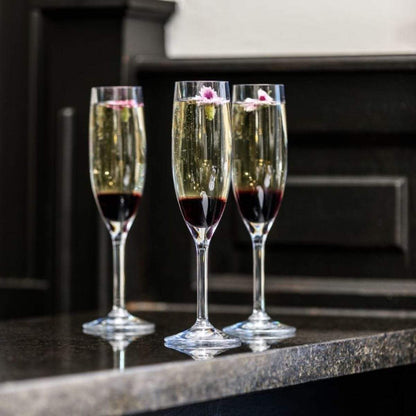 Champagne Flute 4 piece Set - Shatterproof - Champagne Glass
