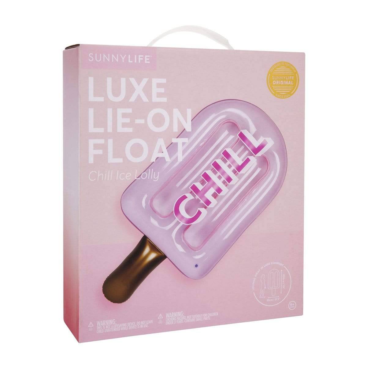 Luxe Lie-On Float Chill Ice Lolly - Laguna Lifestyle