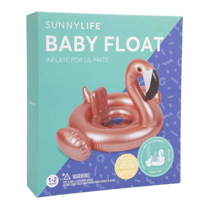 Baby Float Rose Gold Flamingo - Laguna Lifestyle